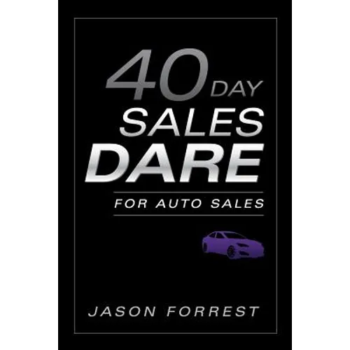 40-Day Sales Dare for Auto Sales - Paperback