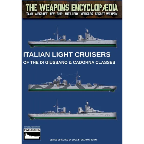 Italian light cruisers of the Di Giussano & Cadorna classes - Paperback