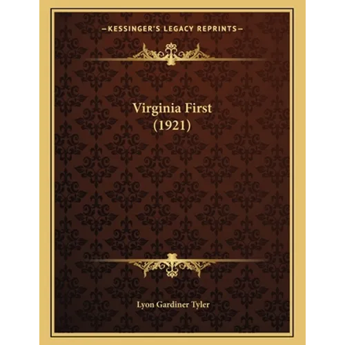 Virginia First (1921)
