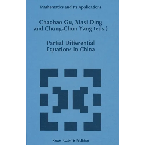 Partial Differential Equations in China - Hardcover