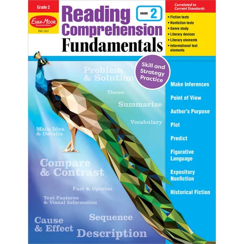 Reading Comprehension Fundamentals, Grade 2 - Paperback