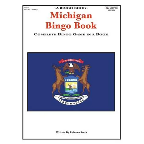 Michigan Bingo Book: Complete Bingo Game In A Book - Paperback
