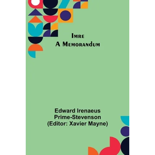 Imre; A Memorandum - Paperback