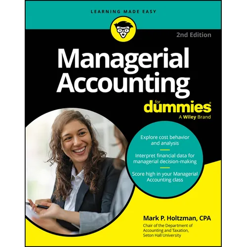 Managerial Accounting for Dummies - Paperback