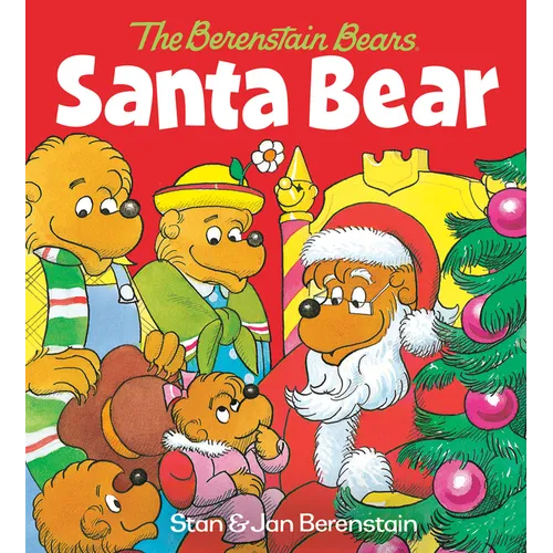 Santa Bear (the Berenstain Bears): A Christmas Board Book for Kids and Toddlers - Board Book