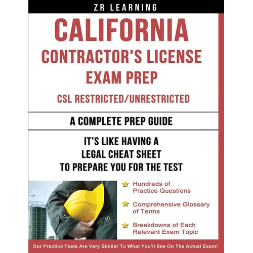 California Contractor's License Exam Prep - Paperback