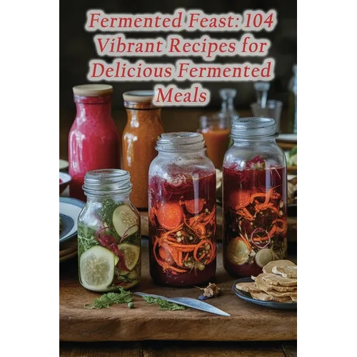 Fermented Feast: 104 Vibrant Recipes for Delicious Fermented Meals - Paperback