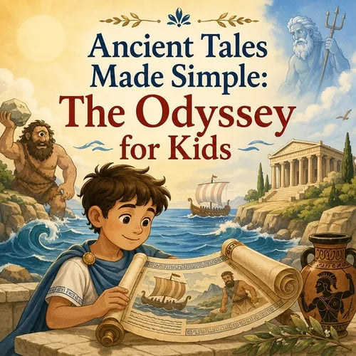 Ancient Tales Made Simple: The Odyssey for Kids - Paperback