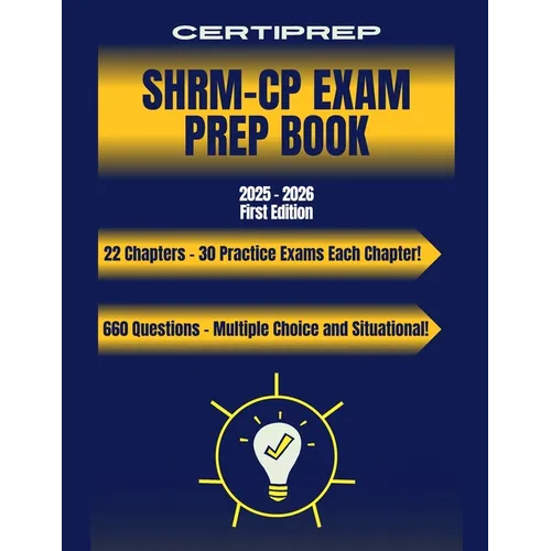 CertiPrep - SHRM-CP Prep Book 2025-2026 First Edition