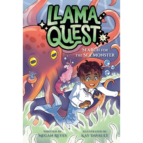 Llama Quest #4: Search for the Sea Monster - Paperback