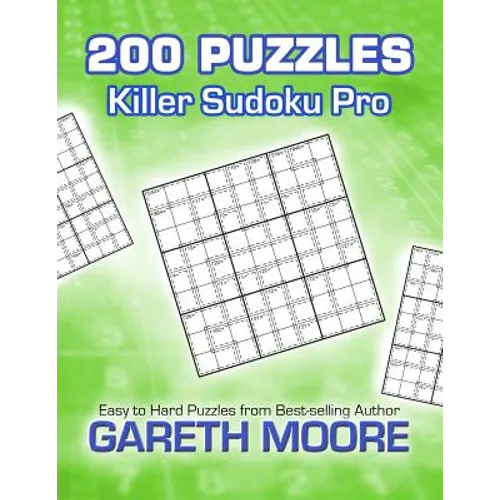 Killer Sudoku Pro: 200 Puzzles - Paperback