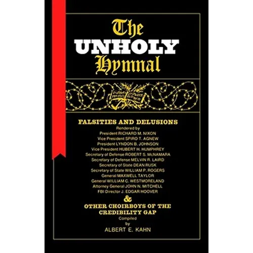 Unholy Hymnal - Paperback
