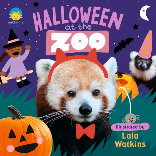 Halloween at the Zoo: (A Rhyming Board Book for Babies, Toddlers, Preschoolers, and Kids Ages 2-5) - Board Book