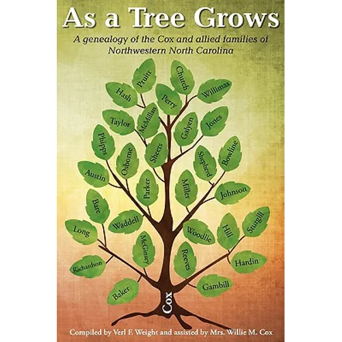 As A Tree Grows: A genealogy of the Cox and allied families of Northwestern North Carolina - Paperback