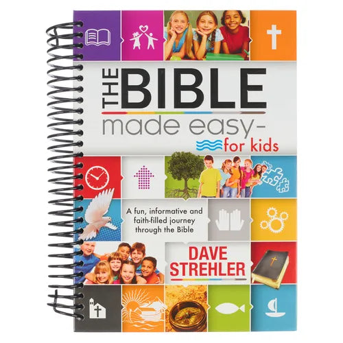 The Bible Made Easy - For Kids Wirebound - Spiral