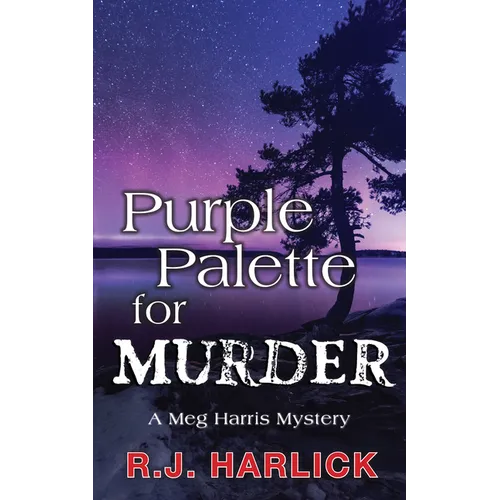 Purple Palette for Murder: A Meg Harris Mystery - Paperback