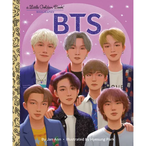 BTS: A Little Golden Book Biography - Hardcover