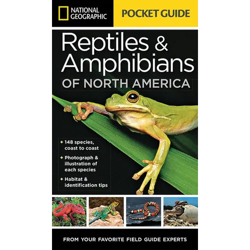 National Geographic Pocket Guide to Reptiles and Amphibians of North America - Paperback