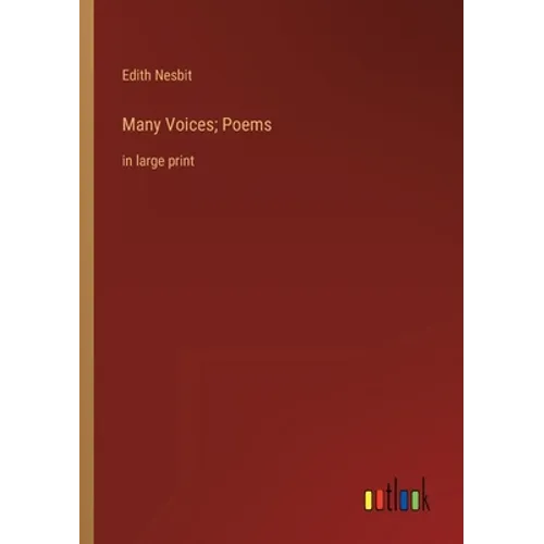Many Voices; Poems: in large print - Paperback
