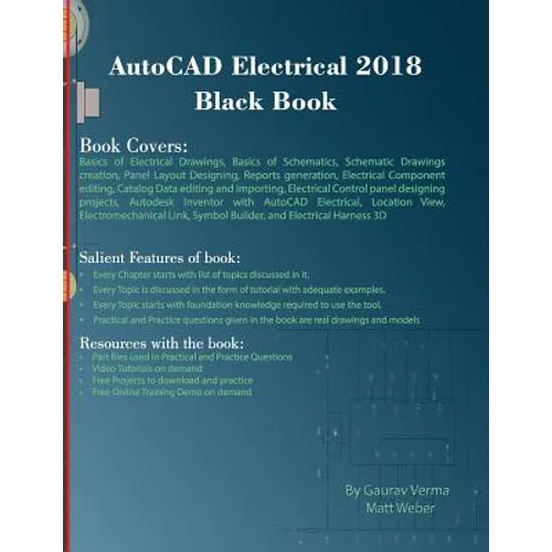 AutoCAD Electrical 2018 Black Book - Paperback