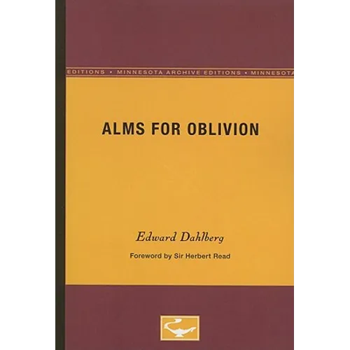 Alms for Oblivion - Paperback