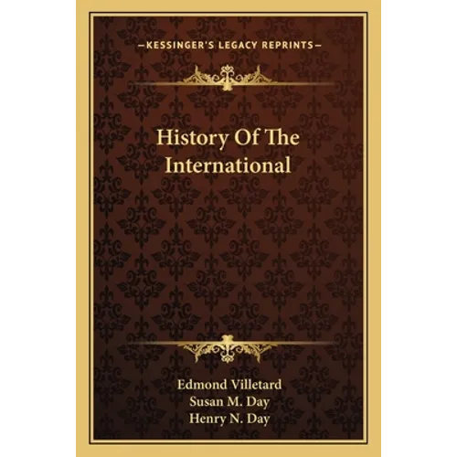 History Of The International - Paperback