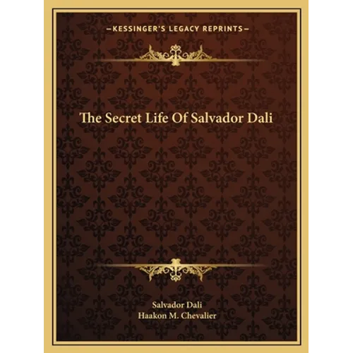The Secret Life Of Salvador Dali - Paperback