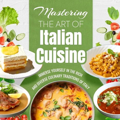 Mastering The Art Of Italian Cuisine: Immerse Yourself In The Rich And Diverse Culinary Traditions Of Italy - Paperback