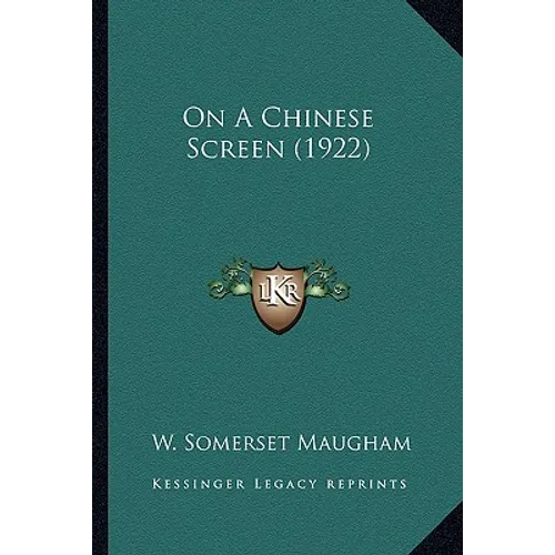 On A Chinese Screen (1922)