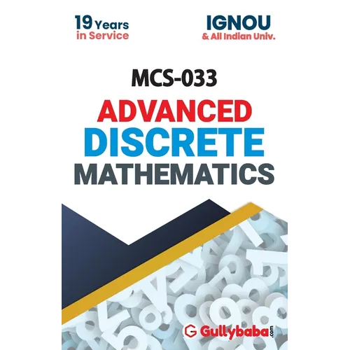 MCS-033 Advanced Discrete Mathematics - Paperback