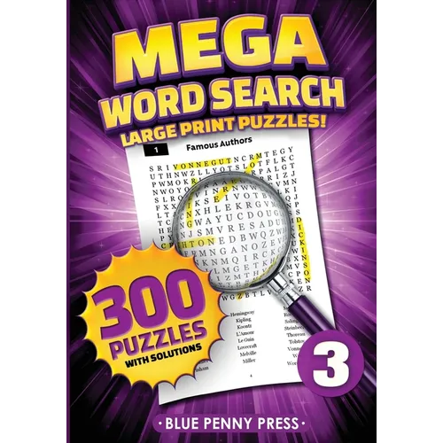 MEGA Word Search (Volume 3) - Paperback