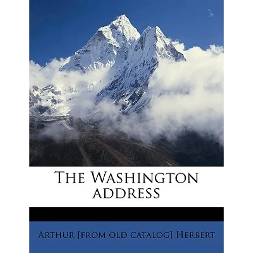 The Washington Address - Paperback