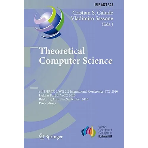 Theoretical Computer Science - Hardcover