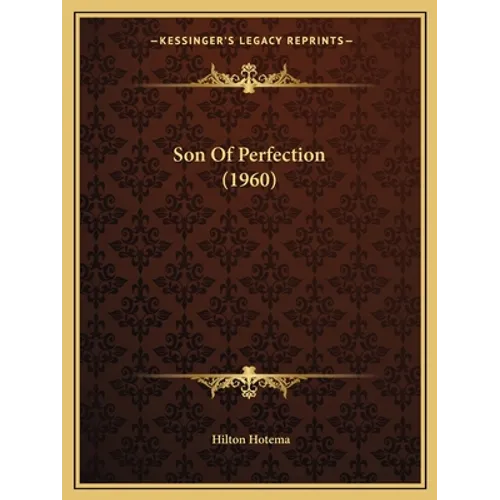 Son Of Perfection (1960) - Paperback