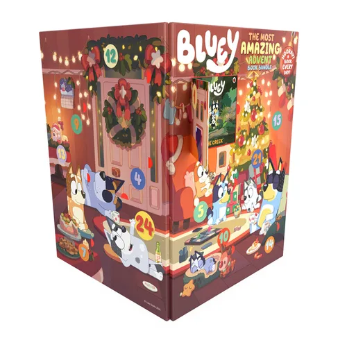Bluey: The Most Amazing Advent Calendar Book Bundle - Paperback