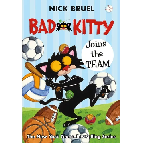 Bad Kitty Joins the Team (Paperback Black-And-White Edition) - Paperback