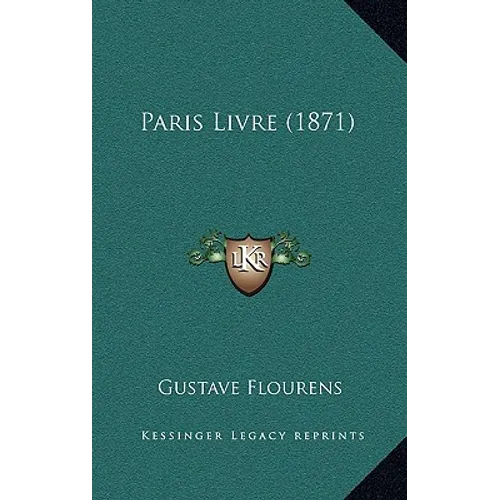 Paris Livre (1871) - Paperback