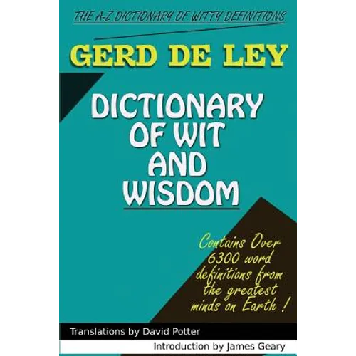 Dictionary of Wit and Wisdom - Paperback