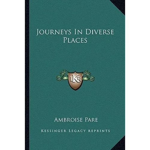 Journeys In Diverse Places - Paperback