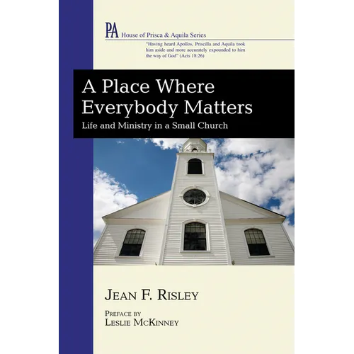 A Place Where Everybody Matters - Paperback