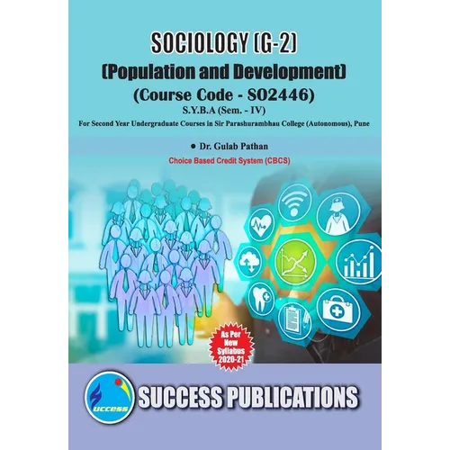 Population and Development (G-2)(S.Y.B.A, S.P. College, Sem.-IV) - Paperback