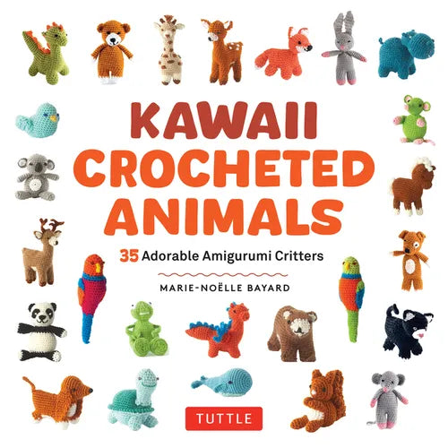 Kawaii Crocheted Animals: 35 Adorable Amigurumi Critters - Paperback