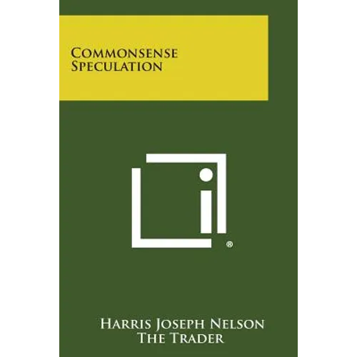 Commonsense Speculation - Paperback