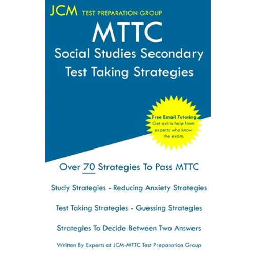 MTTC Social Studies Secondary - Test Taking Strategies - Paperback