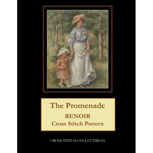 The Promenade: Renoir Cross Stitch Pattern - Paperback