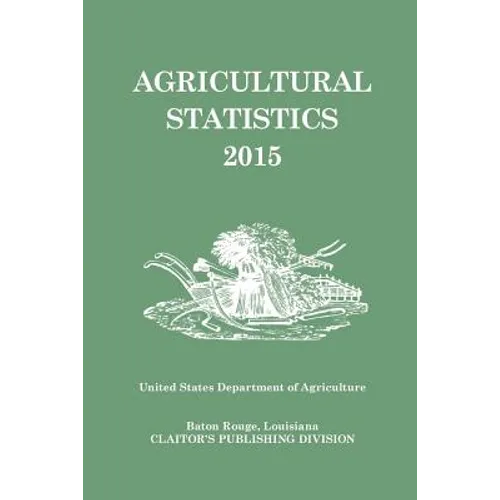 Agricultural Statistics 2015 - Paperback