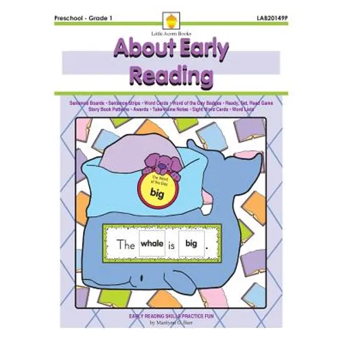 About Early Reading: Early Reading Skills Practice Fun - Paperback