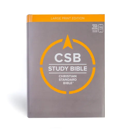 CSB Study Bible, Large Print, Digital Study Edition, Hardcover - Hardcover
