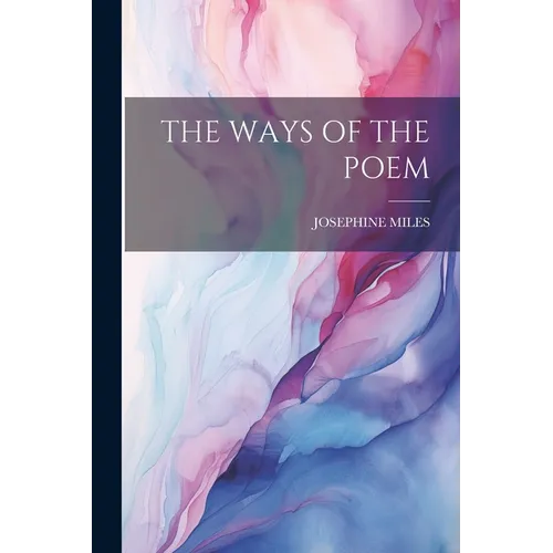 The Ways of the Poem - Paperback