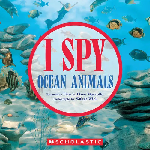 I Spy Ocean Animals - Paperback
